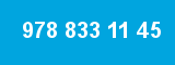 978 833 11 45 978 833 11 45